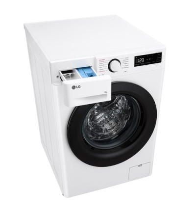 LG Lg Lavatrice F4R3013NSWB 13 kg Classe A 1400 Giri AI DD Bianco