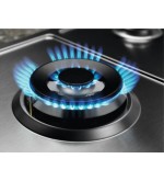 Electrolux Electrolux piano cottura gas 4 fornelli da incasso 59.5 cm acciaio inox EGS64362X