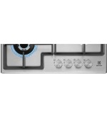 Electrolux Electrolux piano cottura gas 4 fornelli da incasso 59.5 cm acciaio inox EGS64362X