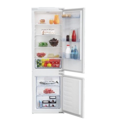 BEKO Beko Frigorifero con congelatore da incasso BCSA285K4SN1 271L bianco classe E