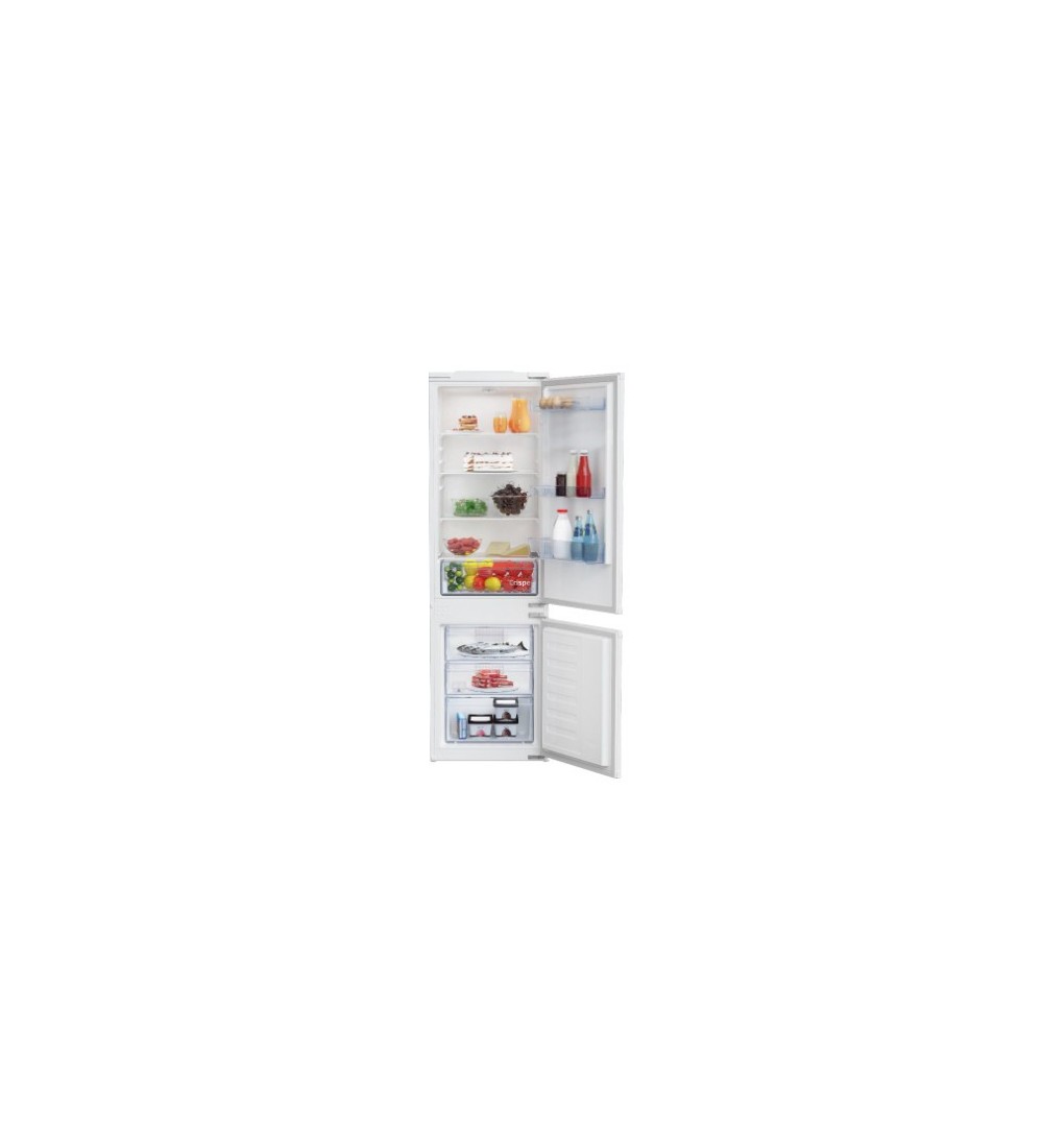 BEKO Beko Frigorifero con congelatore da incasso BCSA285K4SN1 271L bianco classe E