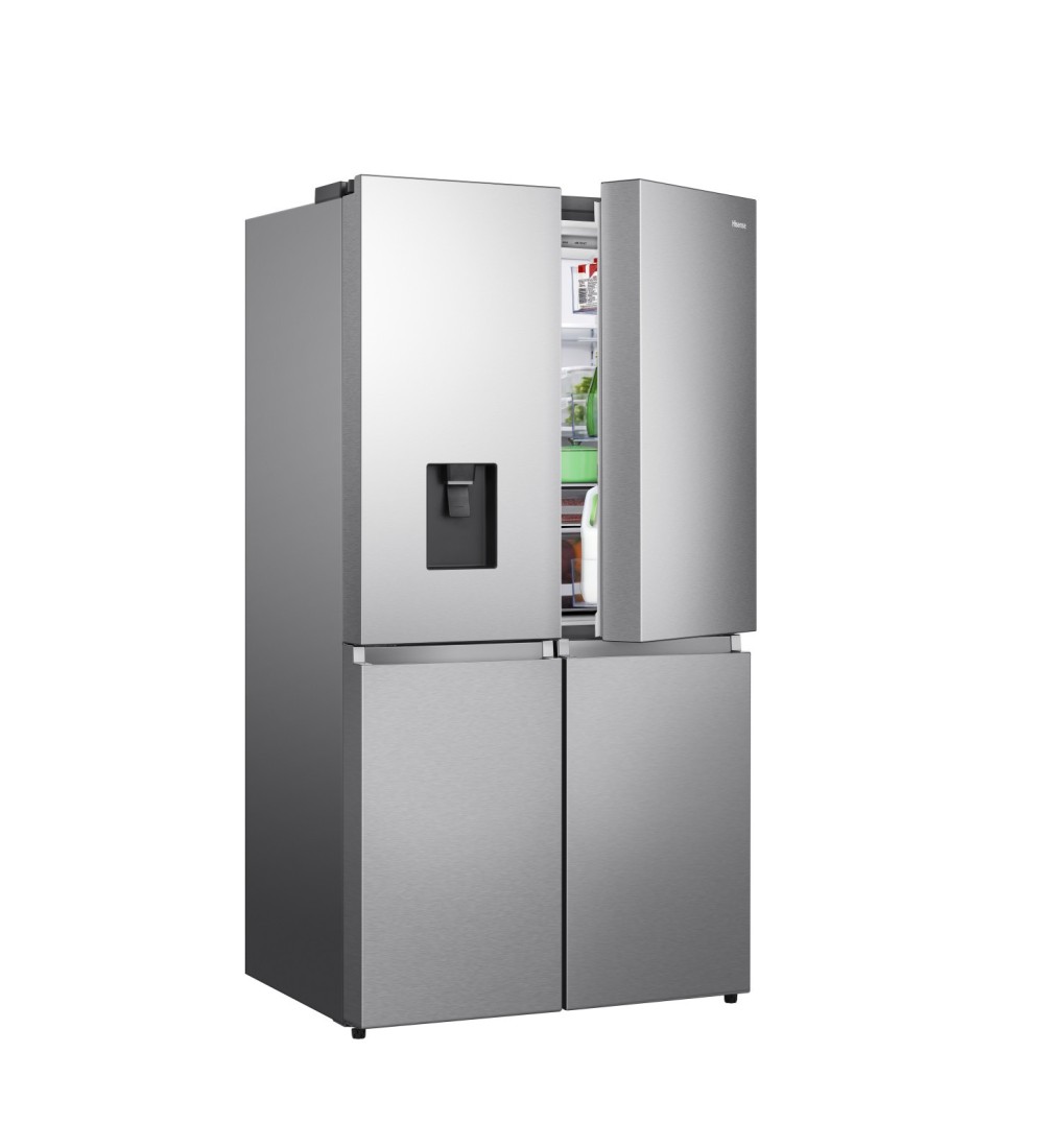 Hisense Hisense Frigorifero Americano RQ758N4SWSE 606L No Frost Acciaio Inox Wi-Fi Classe E Hisense Hisense Frigorifero Americano RQ758N4SWSE 606L No Frost Acciaio Inox Wi-Fi Classe E