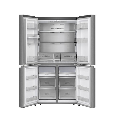 Hisense Hisense Frigorifero Americano RQ758N4SWSE 606L No Frost Acciaio Inox Wi-Fi Classe E Hisense Hisense Frigorifero Americano RQ758N4SWSE 606L No Frost Acciaio Inox Wi-Fi Classe E
