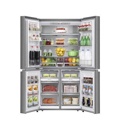 Hisense Hisense Frigorifero Americano RQ758N4SWSE 606L No Frost Acciaio Inox Wi-Fi Classe E Hisense Hisense Frigorifero Americano RQ758N4SWSE 606L No Frost Acciaio Inox Wi-Fi Classe E
