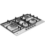 BEKO Beko HIAL75225SXE Piano Cottura da Incasso 5 Fuochi a Gas Larghezza 75 cm in Acciaio Inox colore Inox BEKO Beko HIAL75225SXE Piano Cottura da Incasso 5 Fuochi a Gas Larghezza 75 cm in Acciaio Inox colore Inox