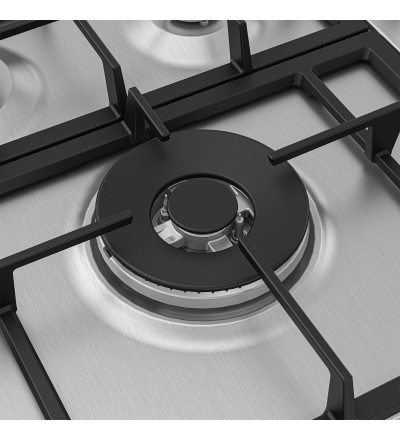 BEKO Beko HIAL75225SXE Piano Cottura da Incasso 5 Fuochi a Gas Larghezza 75 cm in Acciaio Inox colore Inox BEKO Beko HIAL75225SXE Piano Cottura da Incasso 5 Fuochi a Gas Larghezza 75 cm in Acciaio Inox colore Inox
