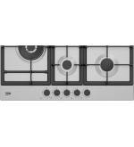 BEKO Beko HIAL75225SXE Piano Cottura da Incasso 5 Fuochi a Gas Larghezza 75 cm in Acciaio Inox colore Inox BEKO Beko HIAL75225SXE Piano Cottura da Incasso 5 Fuochi a Gas Larghezza 75 cm in Acciaio Inox colore Inox