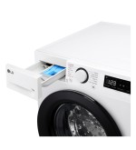 LG Lg Lavatrice F4R3013NSWB 13 kg Classe A 1400 Giri AI DD Bianco