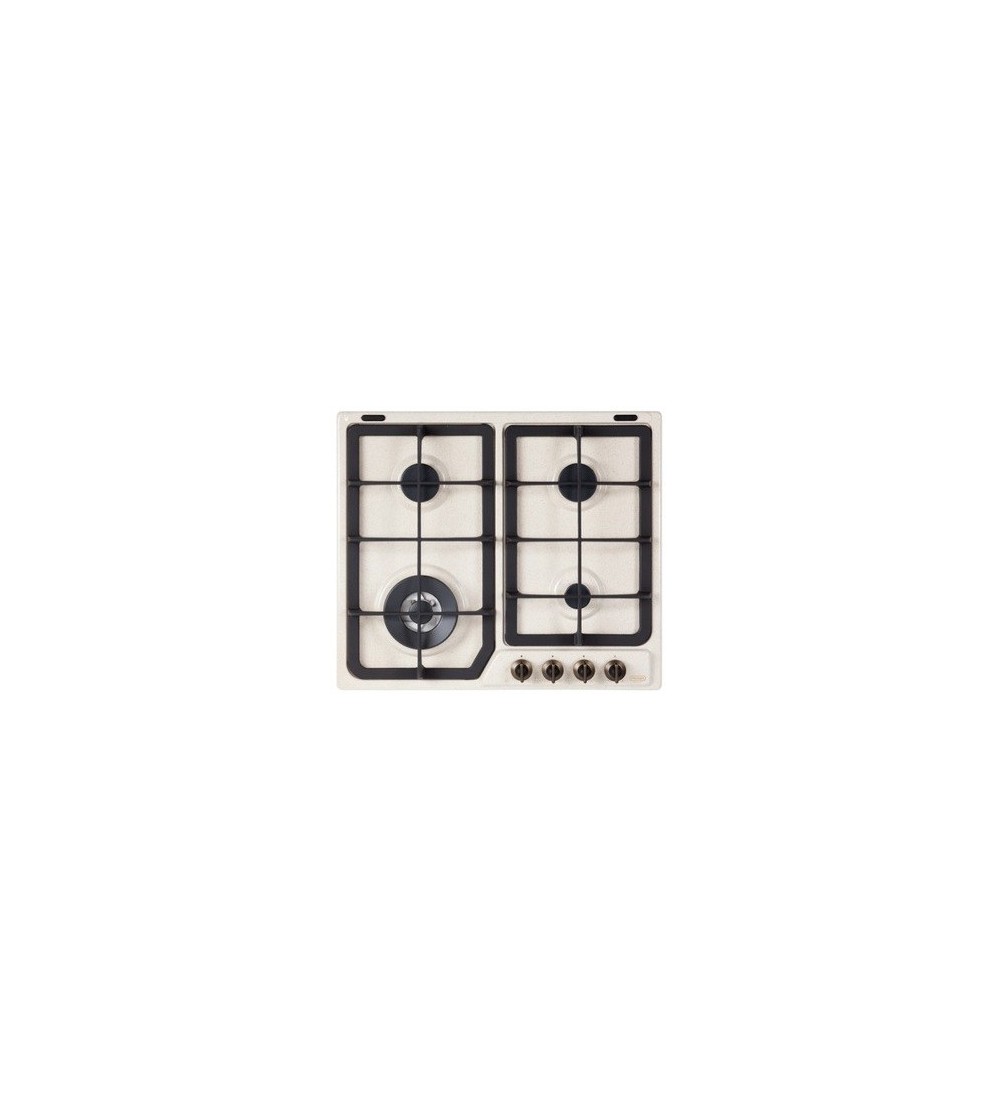 De’Longhi De'Longhi AVF46PRO Piano Cottura a Gas 4 Fornelli Wok Incasso 58 cm Avena