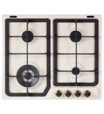 De’Longhi De'Longhi AVF46PRO Piano Cottura a Gas 4 Fornelli Wok Incasso 58 cm Avena