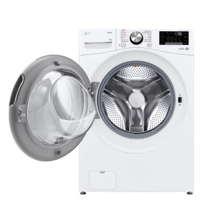 LG LG F0P3020TSWC Lavatrice 20 kg XL Centrifuga 1000 Giri Inverter Vapore Wi-Fi AI DD™ Classe B