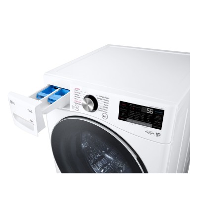 LG LG F0P3020TSWC Lavatrice 20 kg XL Centrifuga 1000 Giri Inverter Vapore Wi-Fi AI DD™ Classe B