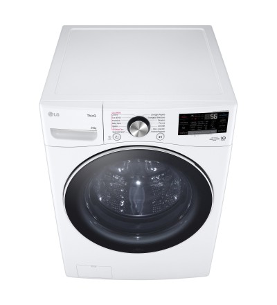 LG LG F0P3020TSWC Lavatrice 20 kg XL Centrifuga 1000 Giri Inverter Vapore Wi-Fi AI DD™ Classe B