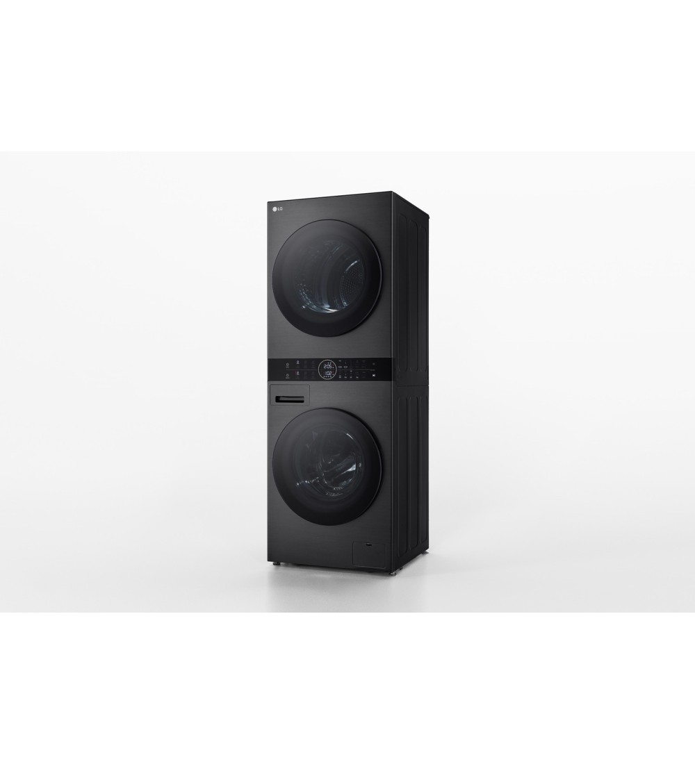 LG LG WashTower WT1210BBF Lavasciuga 12kg/10kg Nero con AI DD Wi-Fi Classe A LG LG WashTower WT1210BBF Lavasciuga 12kg/10kg Nero con AI DD Wi-Fi Classe A