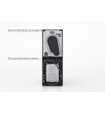 LG LG WashTower WT1210BBF Lavasciuga 12kg/10kg Nero con AI DD Wi-Fi Classe A LG LG WashTower WT1210BBF Lavasciuga 12kg/10kg Nero con AI DD Wi-Fi Classe A
