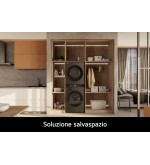 LG LG WashTower WT1210BBF Lavasciuga 12kg/10kg Nero con AI DD Wi-Fi Classe A LG LG WashTower WT1210BBF Lavasciuga 12kg/10kg Nero con AI DD Wi-Fi Classe A