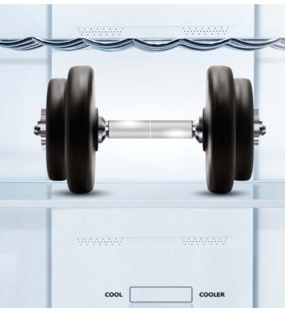 Hisense Hisense Frigorifero Congelatore RB440N4ACD 336L No Frost Libera Installazione Inox Hisense Hisense Frigorifero Congelatore RB440N4ACD 336L No Frost Libera Installazione Inox
