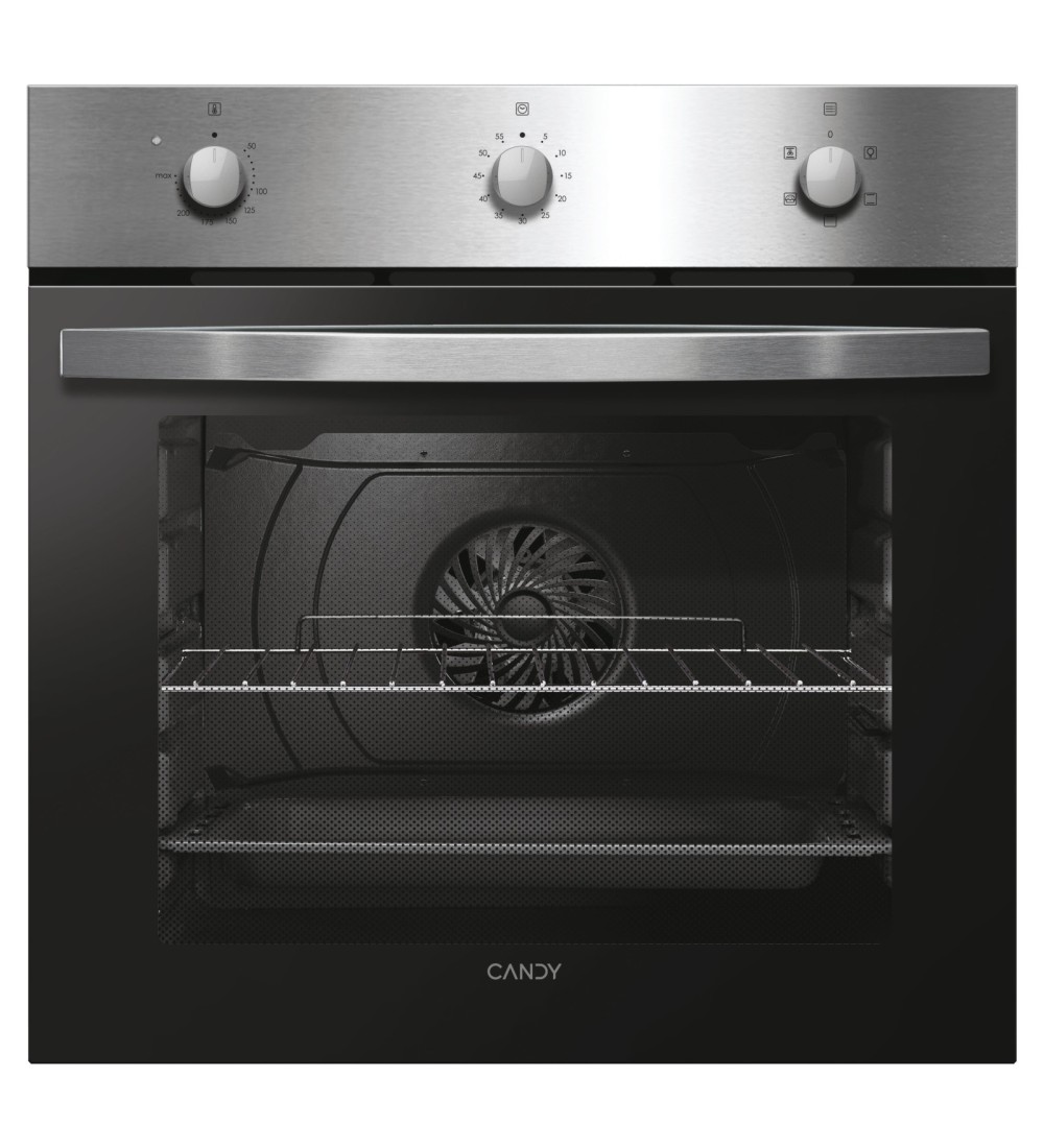 Candy Candy Forno elettrico da incasso ventilato FIDCX502IT 65L nero e acciaio inox Candy Candy Forno elettrico da incasso ventilato FIDCX502IT 65L nero e acciaio inox