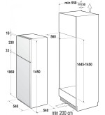 Hisense Hisense Frigorifero da Incasso con Congelatore 205L Bianco Classe E RI1P205NEWE Hisense Hisense Frigorifero da Incasso con Congelatore 205L Bianco Classe E RI1P205NEWE
