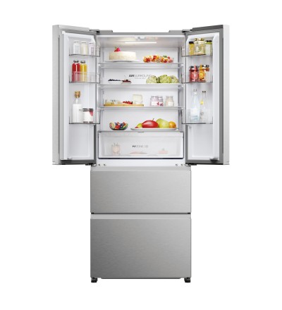 Haier Haier Frigorifero HFR3718ENMM Side-by-Side 402L 4 Porte No Frost Acciaio Inox FD 70 Haier Haier Frigorifero HFR3718ENMM Side-by-Side 402L 4 Porte No Frost Acciaio Inox FD 70