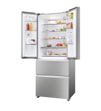Haier Haier Frigorifero HFR3718ENMM Side-by-Side 402L 4 Porte No Frost Acciaio Inox FD 70 Haier Haier Frigorifero HFR3718ENMM Side-by-Side 402L 4 Porte No Frost Acciaio Inox FD 70