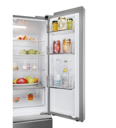 Haier Haier Frigorifero HFR3718ENMM Side-by-Side 402L 4 Porte No Frost Acciaio Inox FD 70 Haier Haier Frigorifero HFR3718ENMM Side-by-Side 402L 4 Porte No Frost Acciaio Inox FD 70