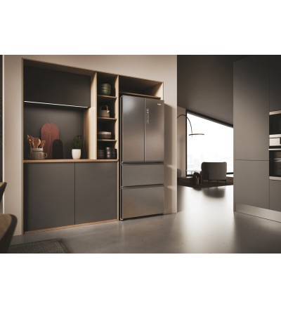 Haier Haier Frigorifero HFR3718ENMM Side-by-Side 402L 4 Porte No Frost Acciaio Inox FD 70 Haier Haier Frigorifero HFR3718ENMM Side-by-Side 402L 4 Porte No Frost Acciaio Inox FD 70