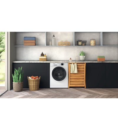 Hotpoint Hotpoint NF97WKIT Lavatrice 9 kg Classe A Carica Frontale 1400 Giri Bianca Hotpoint Hotpoint NF97WKIT Lavatrice 9 kg Classe A Carica Frontale 1400 Giri Bianca