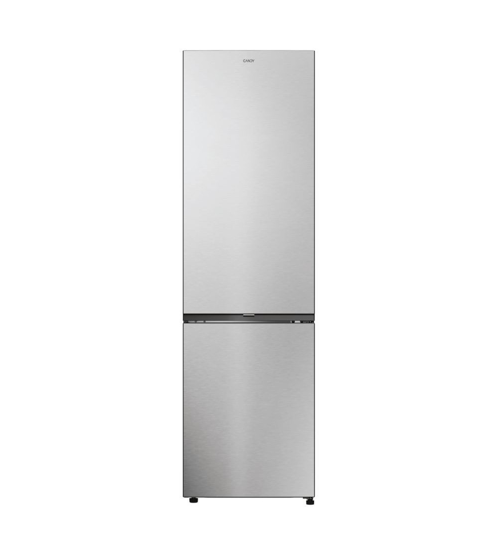Candy Candy Frigorifero Combinato 409L No Frost Inox Classe E CNCQ2T620EX