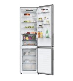 Candy Candy Frigorifero Combinato 409L No Frost Inox Classe E CNCQ2T620EX
