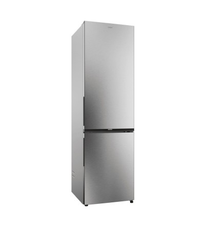 Candy Candy Frigorifero Combinato 409L No Frost Inox Classe E CNCQ2T620EX