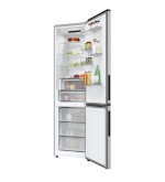 Candy Candy Frigorifero Combinato 409L No Frost Inox Classe E CNCQ2T620EX