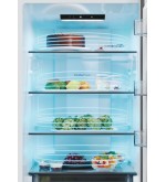 Candy Candy Frigorifero Combinato 409L No Frost Inox Classe E CNCQ2T620EX