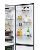 Candy Candy Frigorifero Combinato 409L No Frost Inox Classe E CNCQ2T620EX