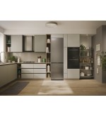 Candy Candy Frigorifero Combinato 409L No Frost Inox Classe E CNCQ2T620EX