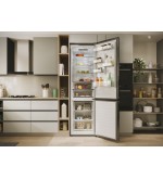 Candy Candy Frigorifero Combinato 409L No Frost Inox Classe E CNCQ2T620EX