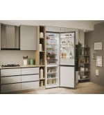 Candy Candy Frigorifero Combinato 409L No Frost Inox Classe E CNCQ2T620EX