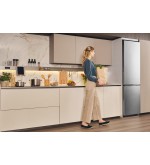 Candy Candy Frigorifero Combinato 409L No Frost Inox Classe E CNCQ2T620EX