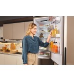 Candy Candy Frigorifero Combinato 409L No Frost Inox Classe E CNCQ2T620EX