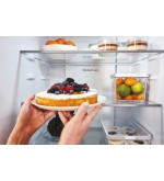 Candy Candy Frigorifero Combinato 409L No Frost Inox Classe E CNCQ2T620EX
