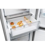 Candy Candy Frigorifero Combinato 409L No Frost Inox Classe E CNCQ2T620EX