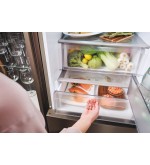 Candy Candy Frigorifero Combinato 409L No Frost Inox Classe E CNCQ2T620EX