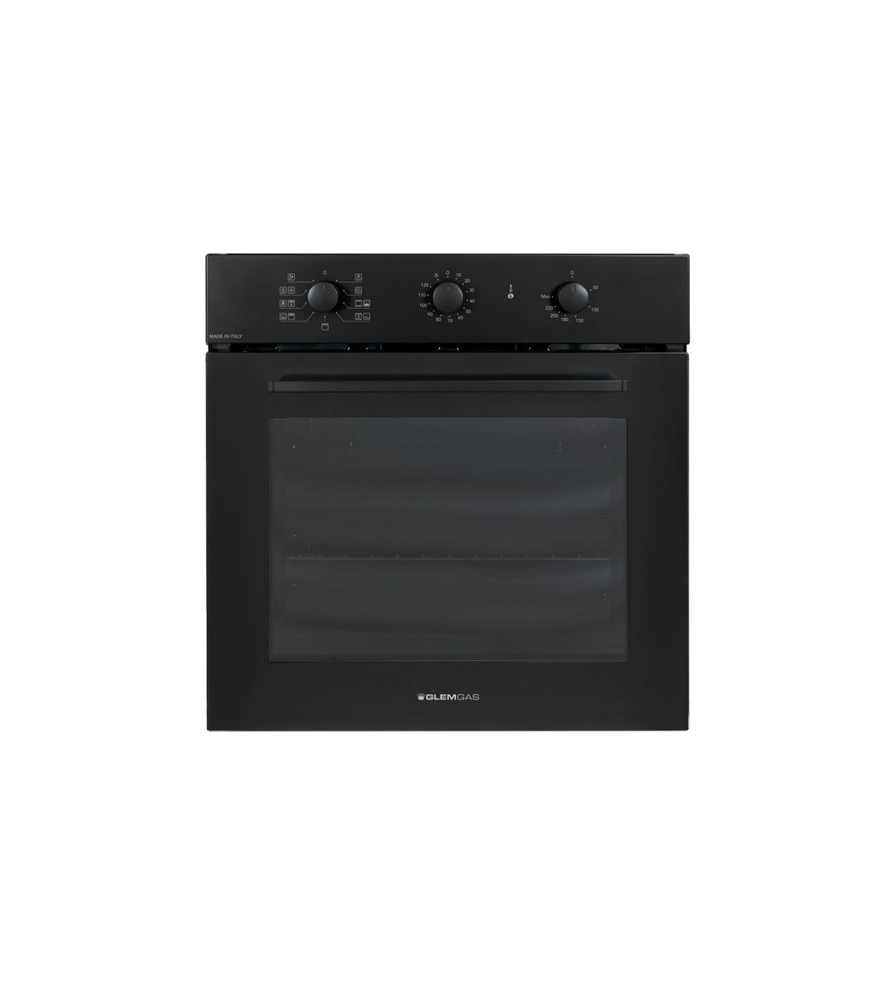 Glem Gas Glem Gas Forno elettrico da incasso GFX92NC-S6 64L nero classe A multifunzione Glem Gas Glem Gas Forno elettrico da incasso GFX92NC-S6 64L nero classe A multifunzione