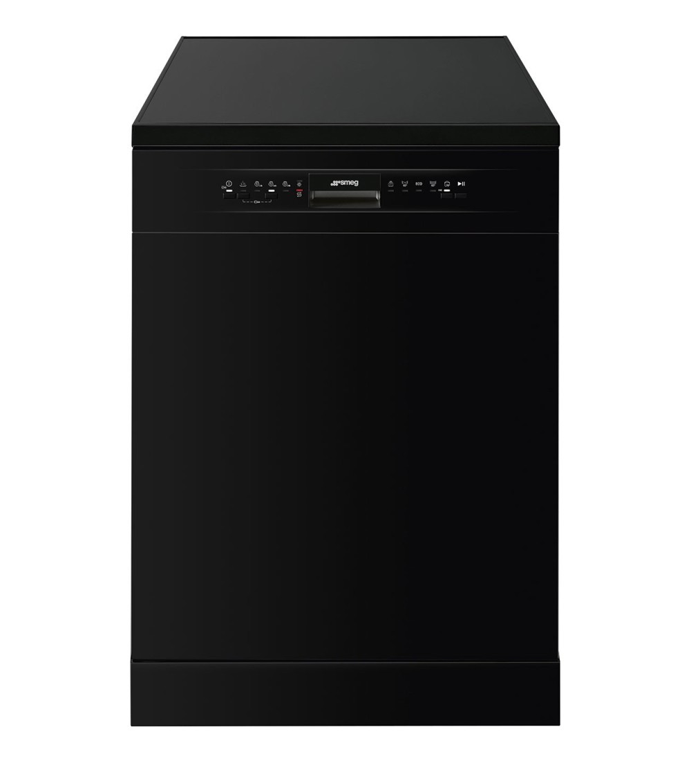 SMEG Smeg Lavastoviglie 60cm Libera Installazione 13 Coperti Nero LVS292DN Classe D SMEG Smeg Lavastoviglie 60cm Libera Installazione 13 Coperti Nero LVS292DN Classe D