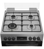 BEKO Beko FBE62310GX Cucina a libera installazione 60x60cm piano Gas Forno elettrico ventilato 66 L Сlasse A