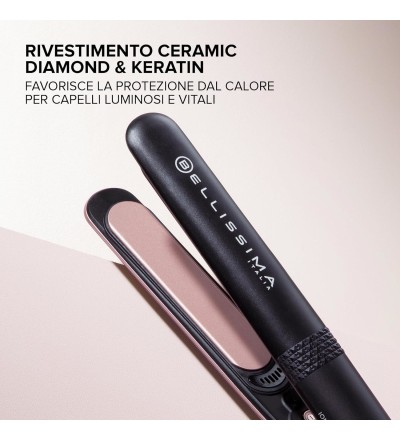 Bellissima Imetec Bellissima Imetec Piastra Creativity Ion Capelli Lisci o Mossi Bellissima Imetec Bellissima Imetec Piastra Creativity Ion Capelli Lisci o Mossi