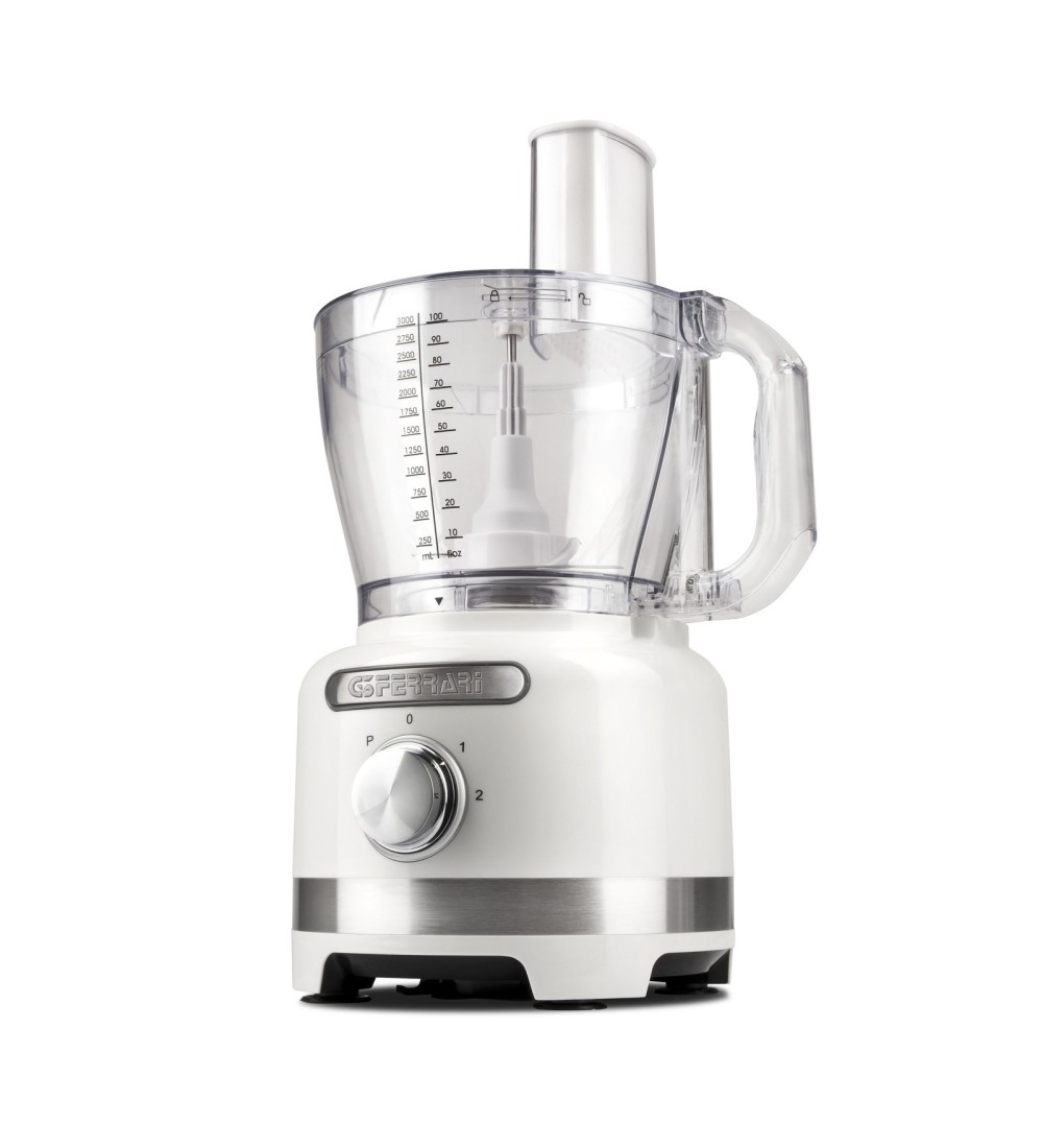 G3 Ferrari G3 Ferrari G20099 Robot da Cucina 3L Trasparente Bianco G3 Ferrari G3 Ferrari G20099 Robot da Cucina 3L Trasparente Bianco
