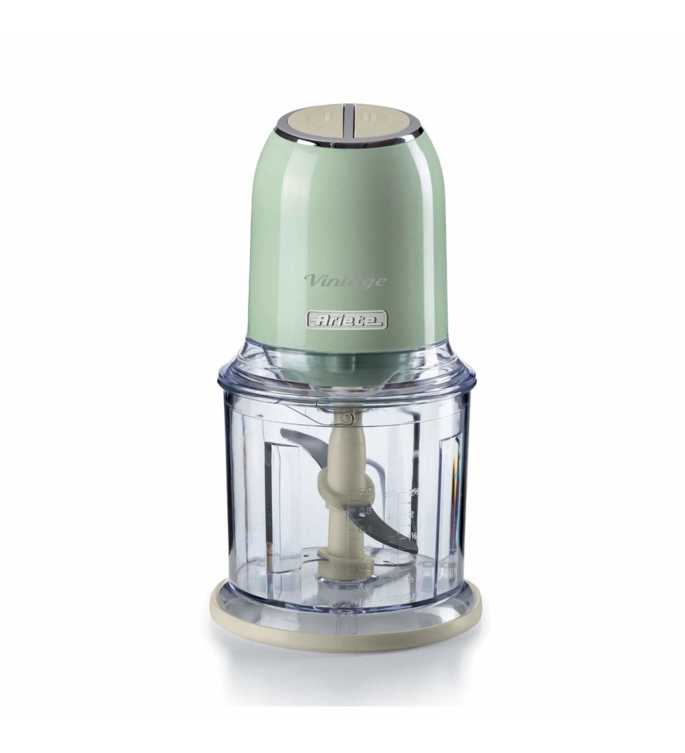 Ariete Ariete Tritatutto Vintage Verde 400W 2 Velocità Ariete Ariete Tritatutto Vintage Verde 400W 2 Velocità