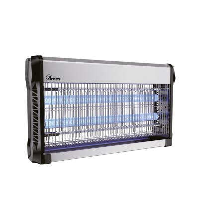Ardes Ardes Zanzariera a Scarica con 2 Lampade Attiniche 15W