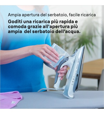 Braun 10Braun Ferro da Stiro a Vapore TexStyle 5 SI5078GY Braun 10Braun Ferro da Stiro a Vapore TexStyle 5 SI5078GY